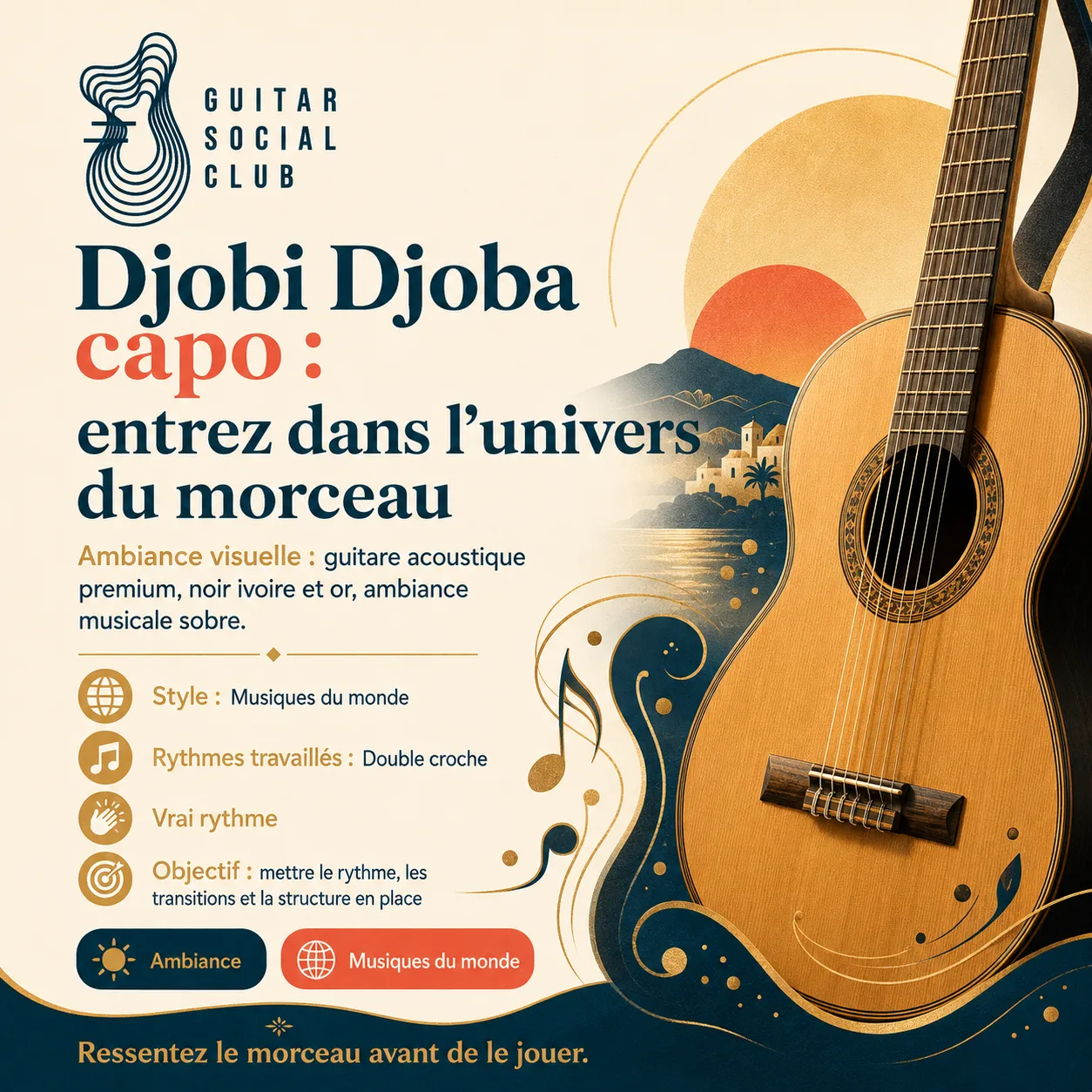Ambiance musicale originale pour Djobi Djoba capo sans pochette ni artiste