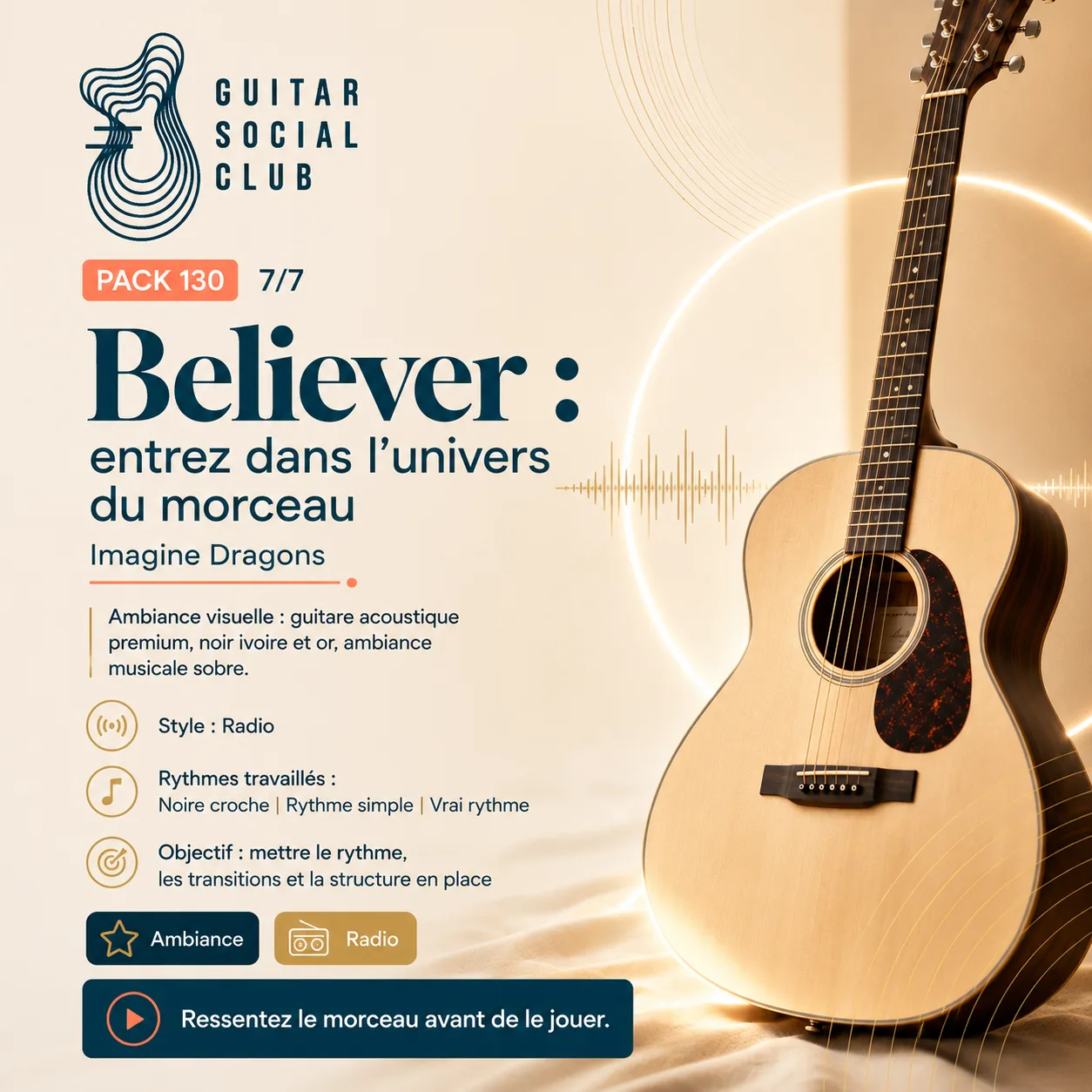 Ambiance musicale originale pour Believer sans pochette ni artiste