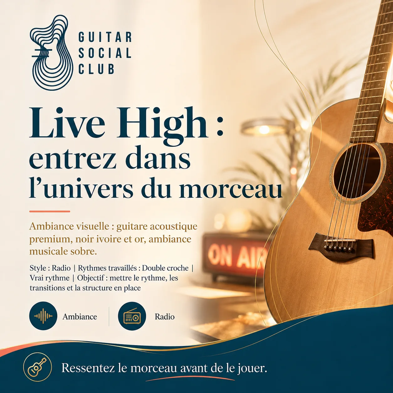 Ambiance musicale originale pour Live High sans pochette ni artiste