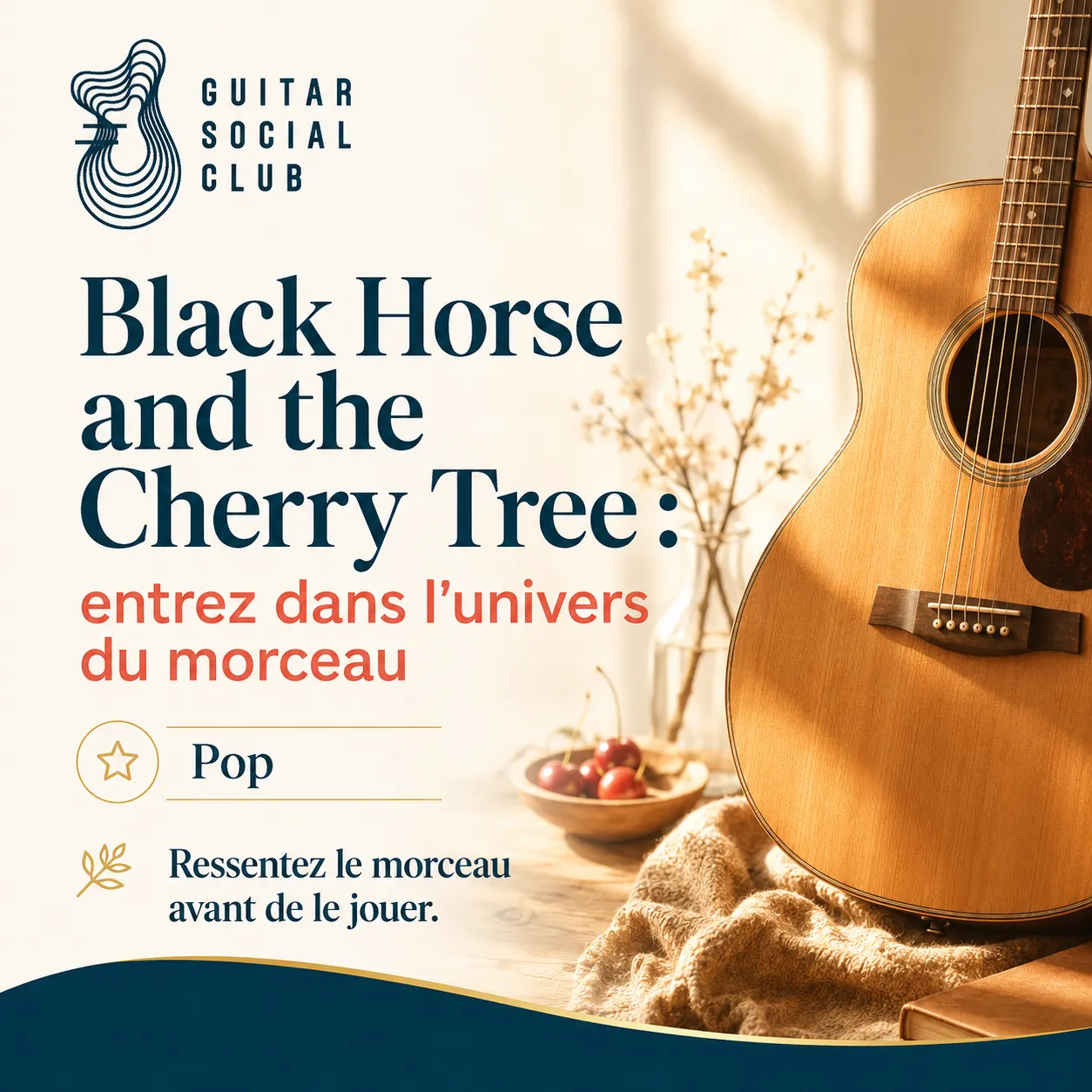 Ambiance musicale originale pour Black Horse and the Cherry Tree sans pochette ni artiste