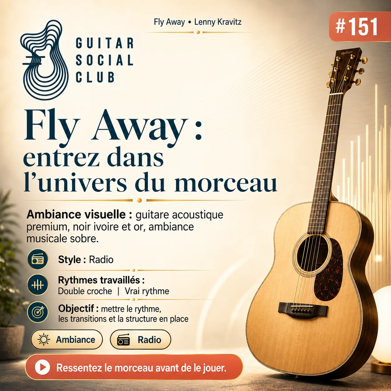 Ambiance musicale originale pour Fly Away sans pochette ni artiste