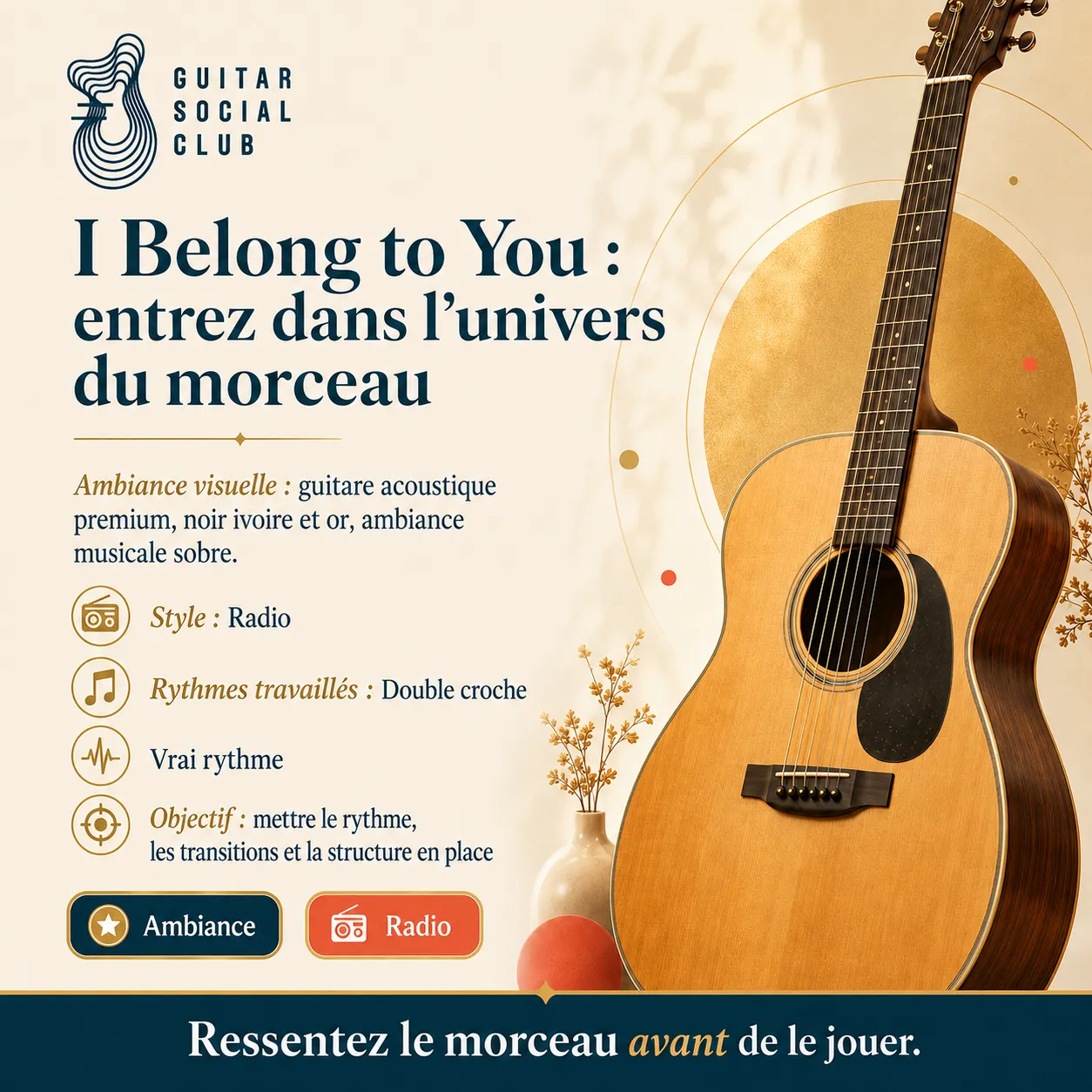 Ambiance musicale originale pour I Belong to You sans pochette ni artiste