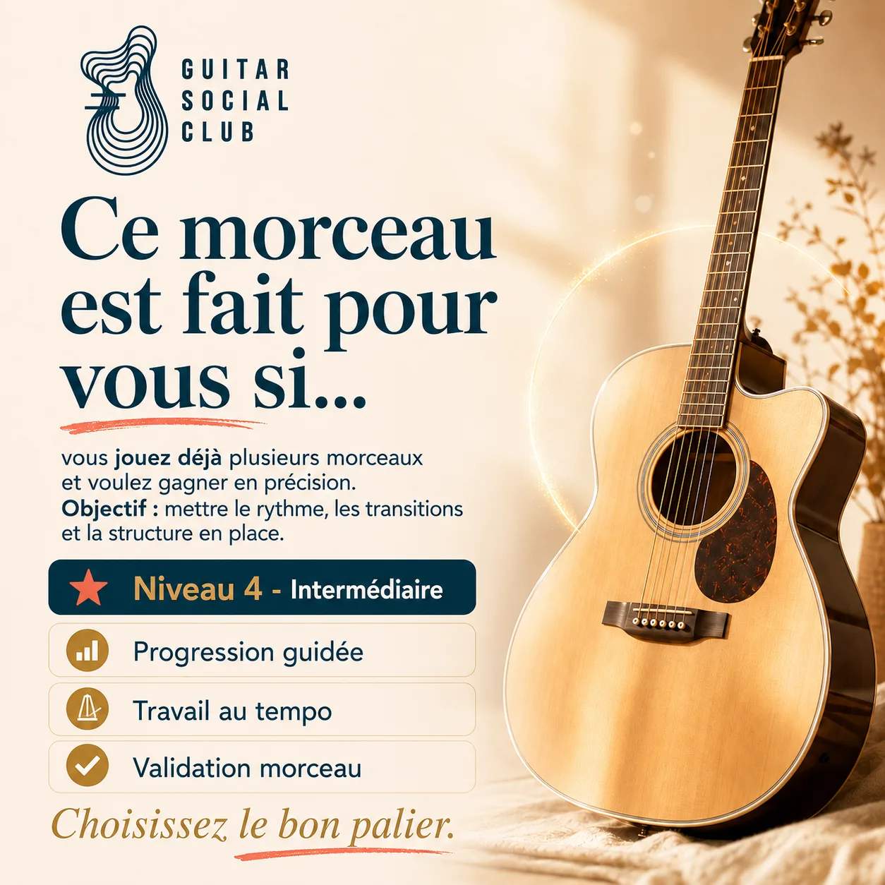 Diagnostic niveau et progression pour It Ain't Over 'til It's Over
