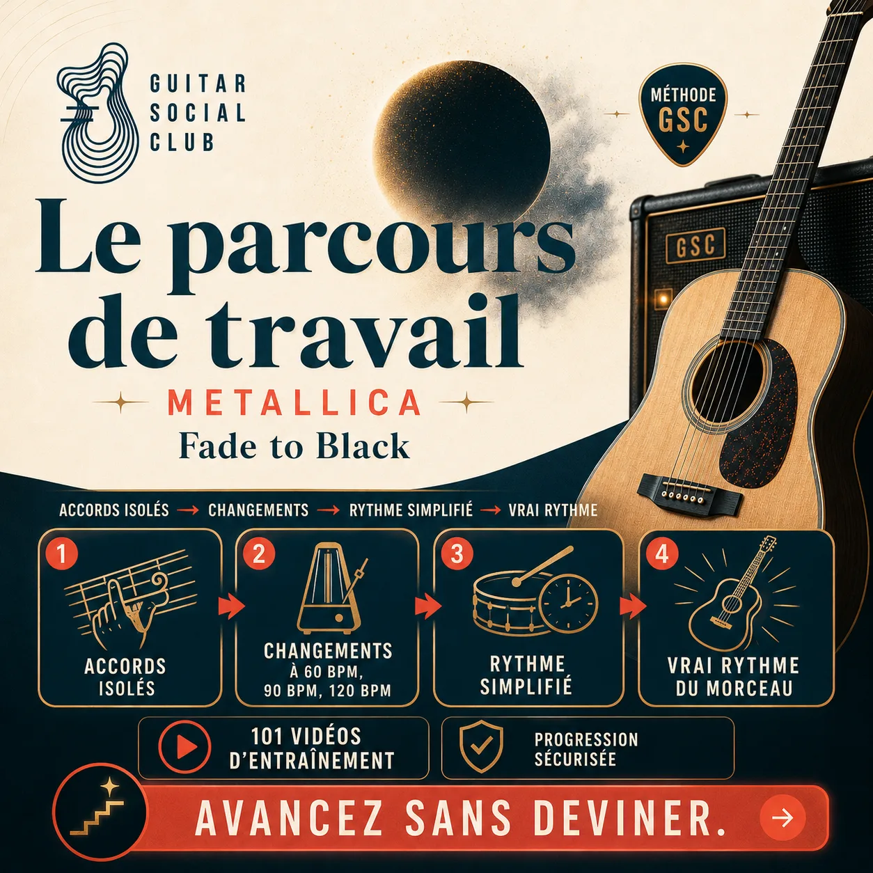 Parcours de travail GSC pour apprendre Fade to Black
