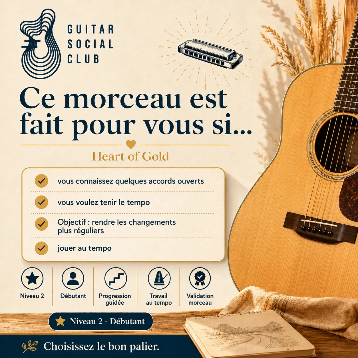 Diagnostic niveau débutant pour Heart of Gold