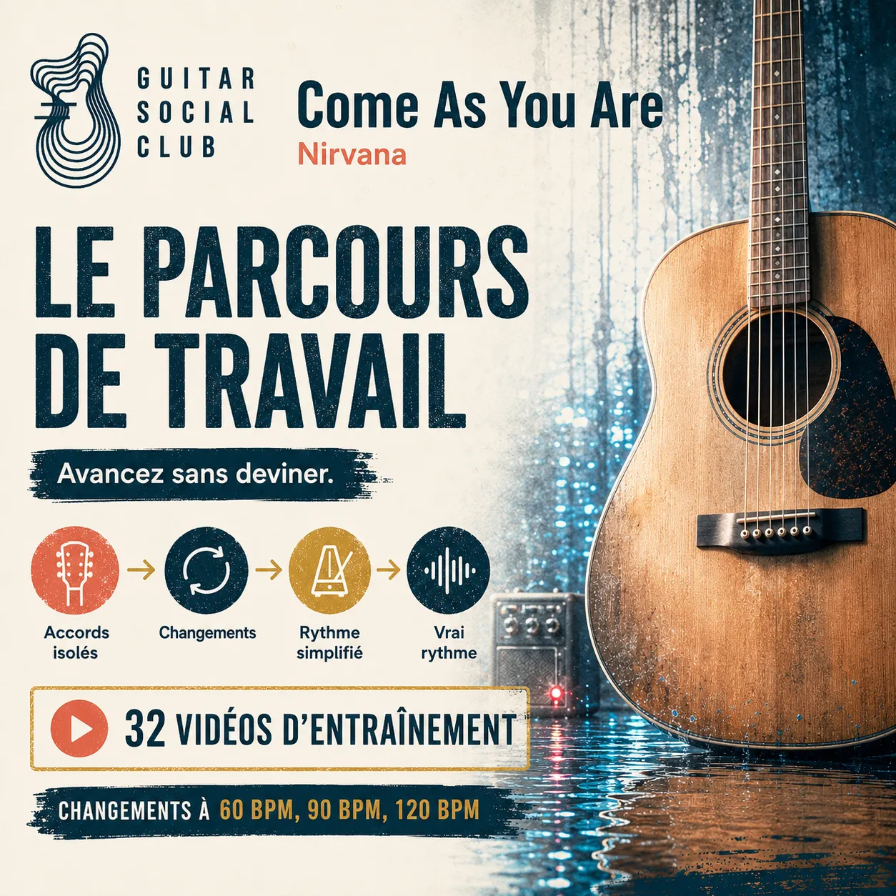 Parcours de travail GSC pour apprendre Come As You Are