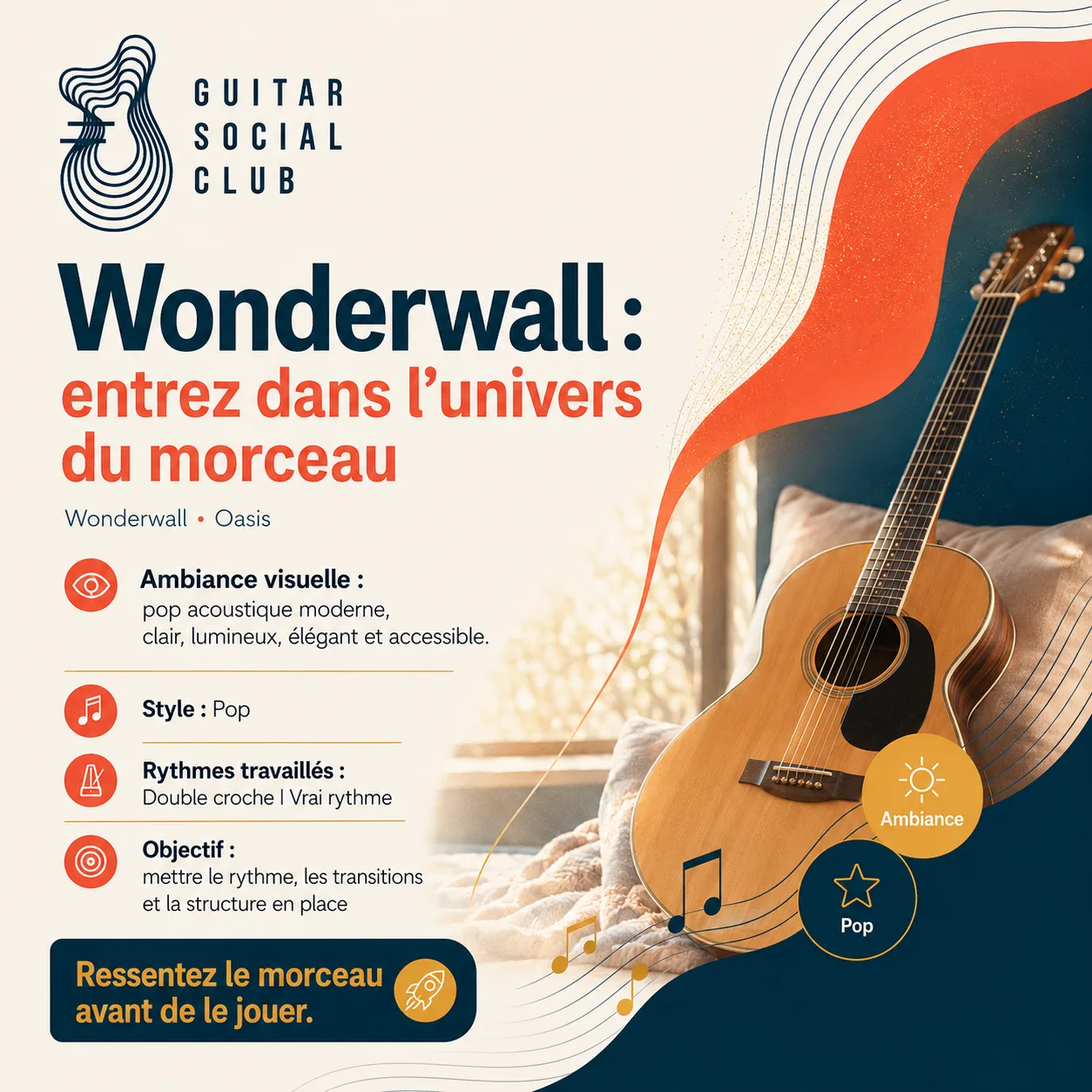 Ambiance musicale originale pour Wonderwall sans pochette ni artiste