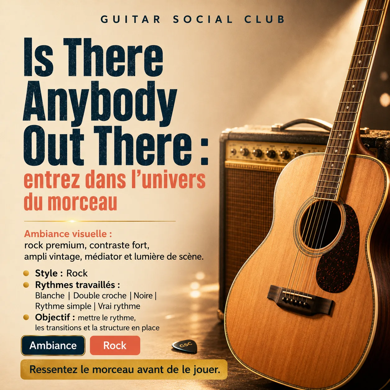 Ambiance musicale originale pour Is There Anybody Out There sans pochette ni artiste