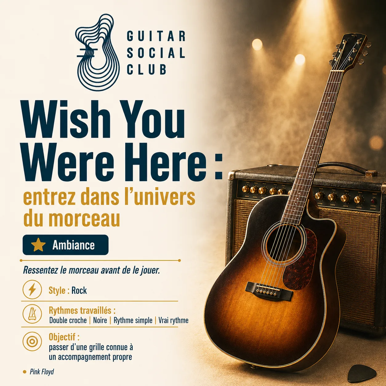 Ambiance musicale originale pour Wish You Were Here sans pochette ni artiste