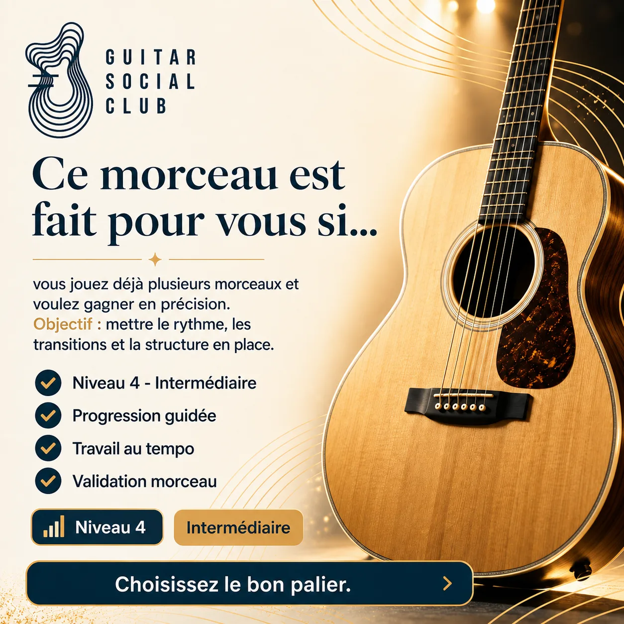 Diagnostic niveau et progression pour Kiss