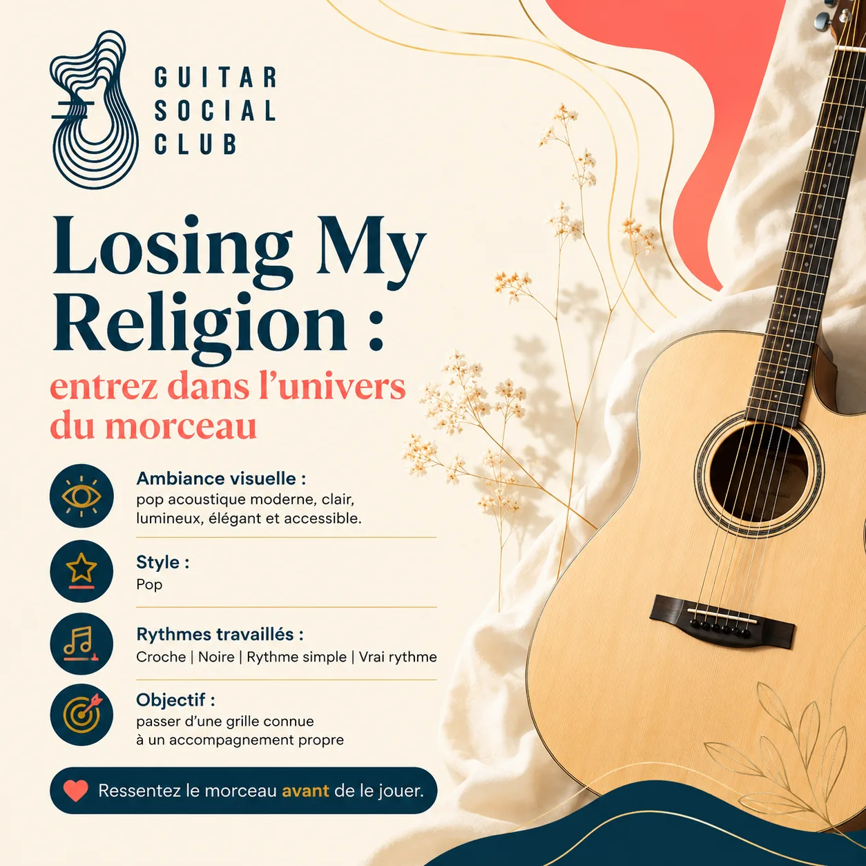 Ambiance musicale originale pour Losing My Religion sans pochette ni artiste