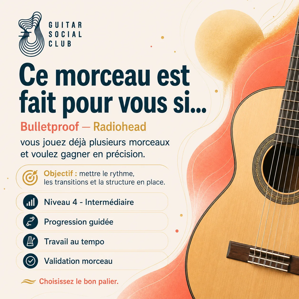 Diagnostic niveau et progression pour Bulletproof