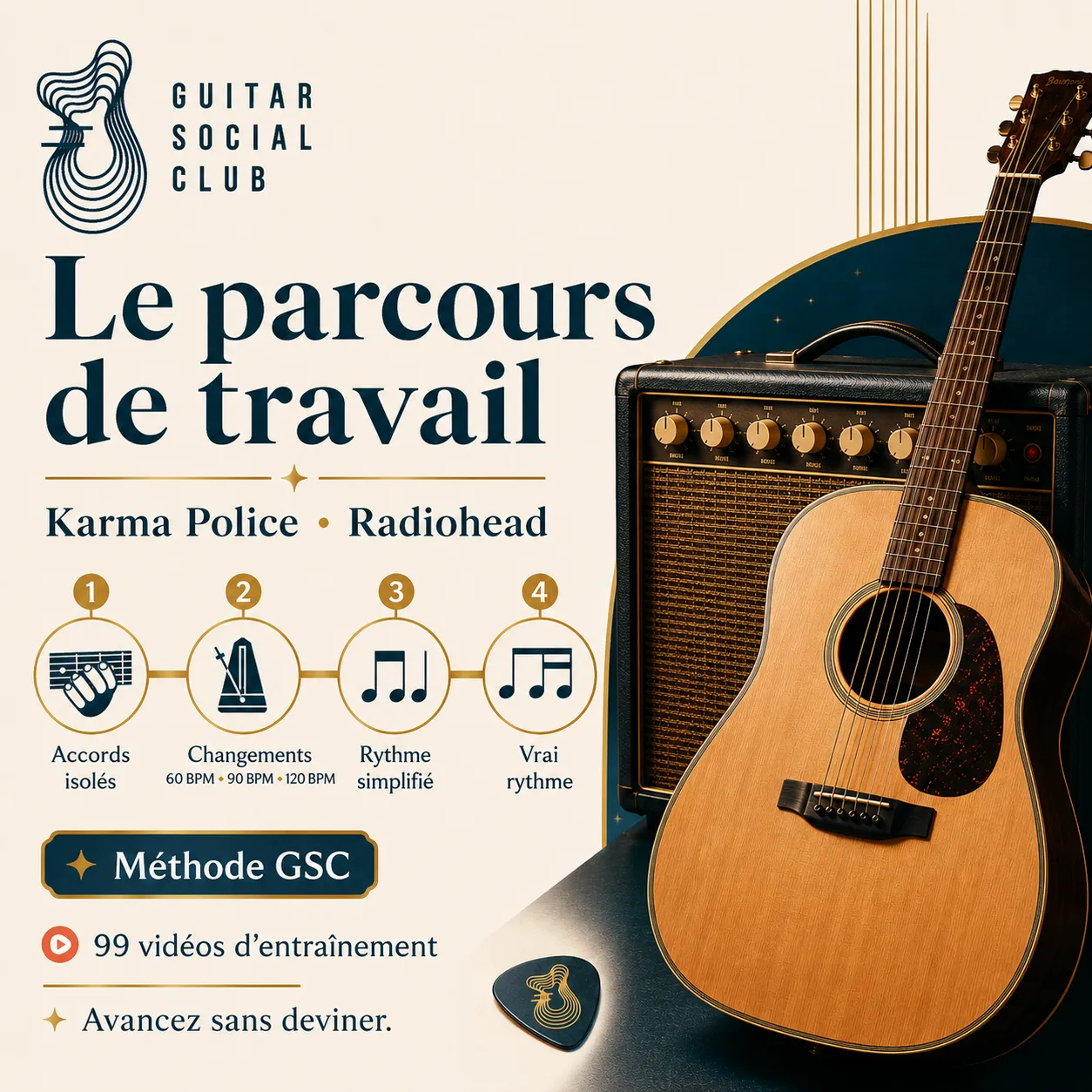 Parcours de travail GSC pour apprendre Karma Police