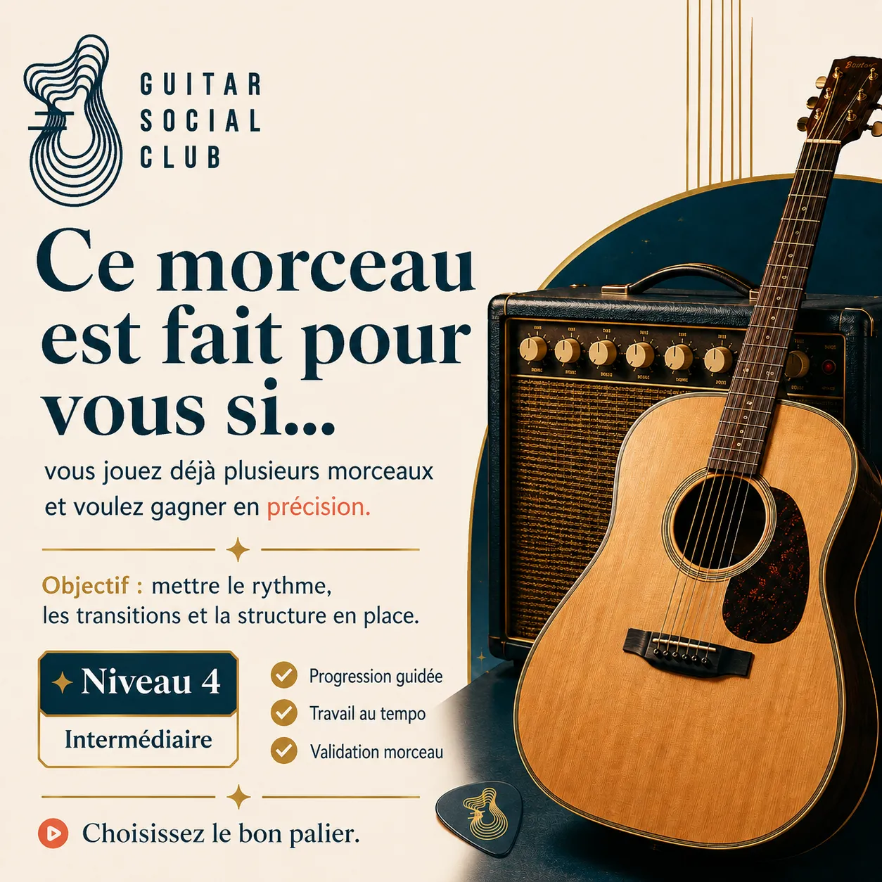 Diagnostic niveau et progression pour Karma Police