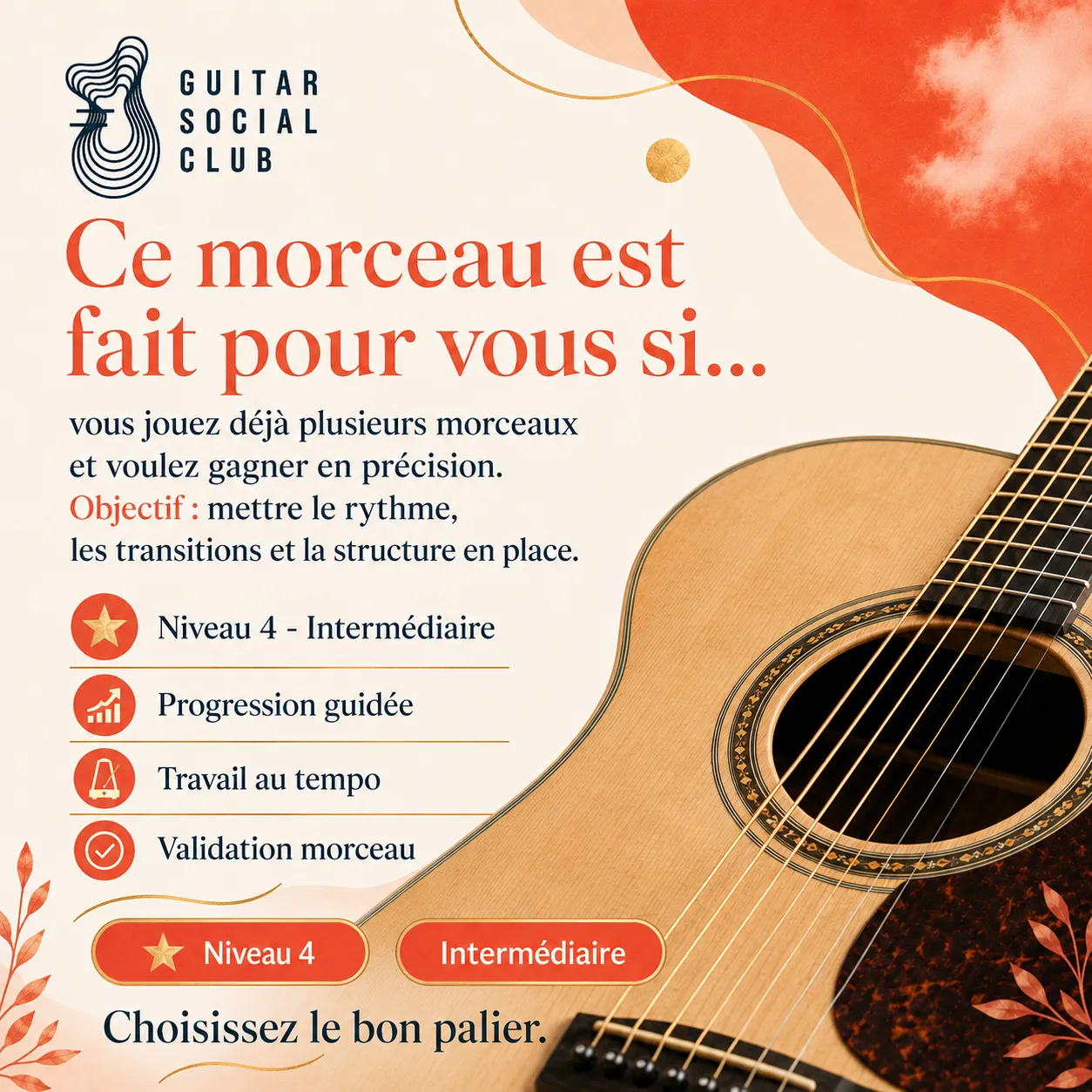 Diagnostic niveau et progression pour No Surprises