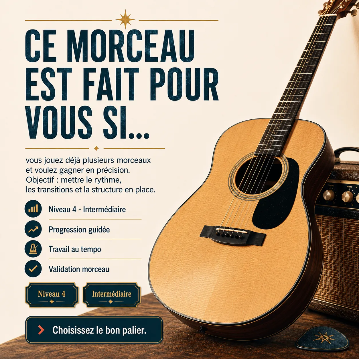 Diagnostic niveau et progression pour The Bends