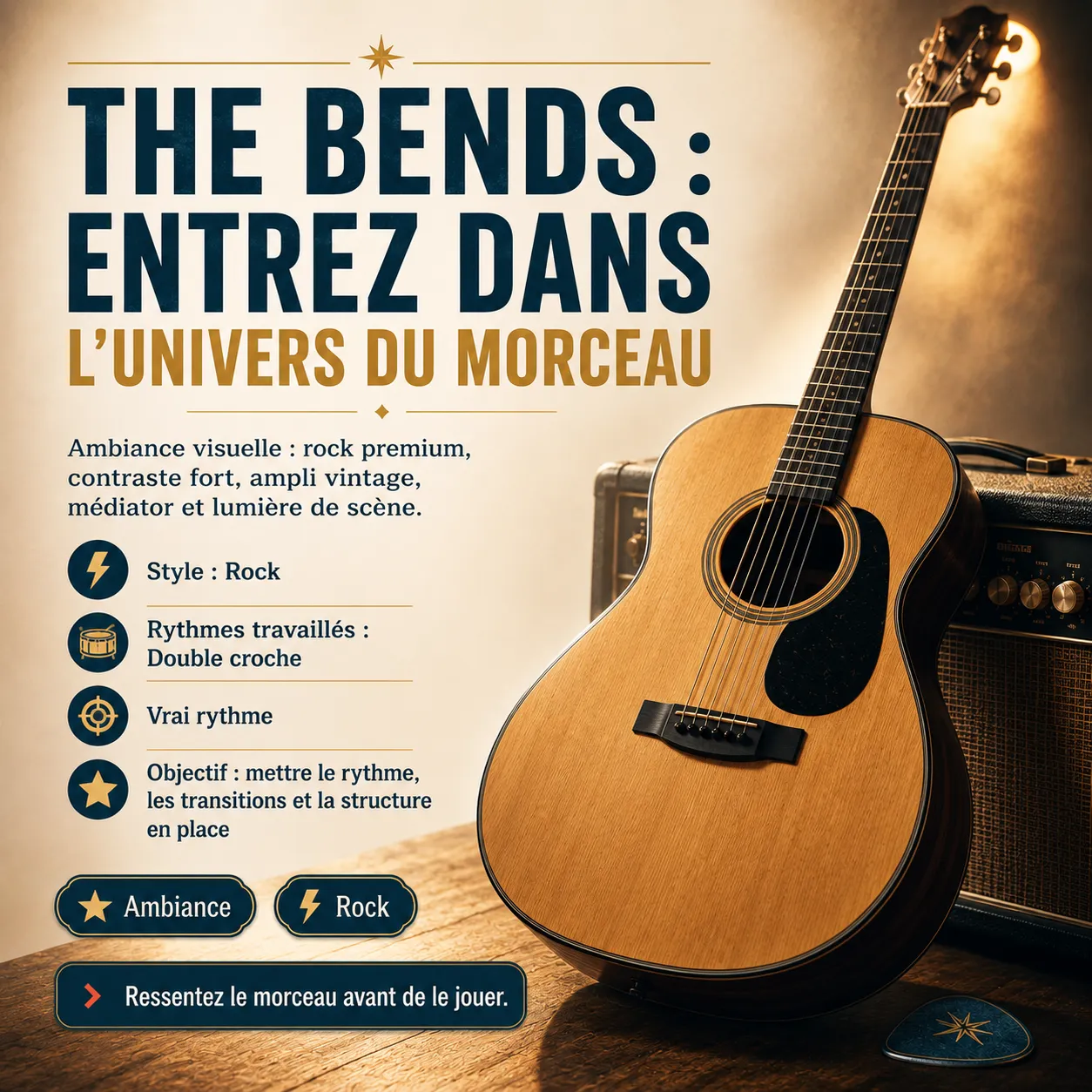 Ambiance musicale originale pour The Bends sans pochette ni artiste