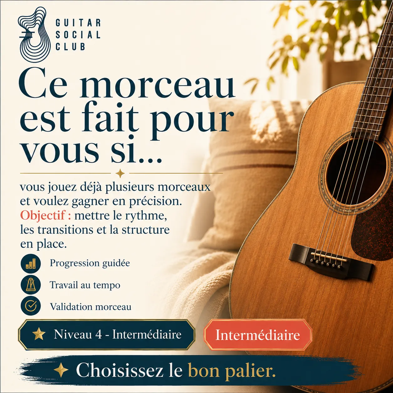 Diagnostic niveau et progression pour I Could Have Lied