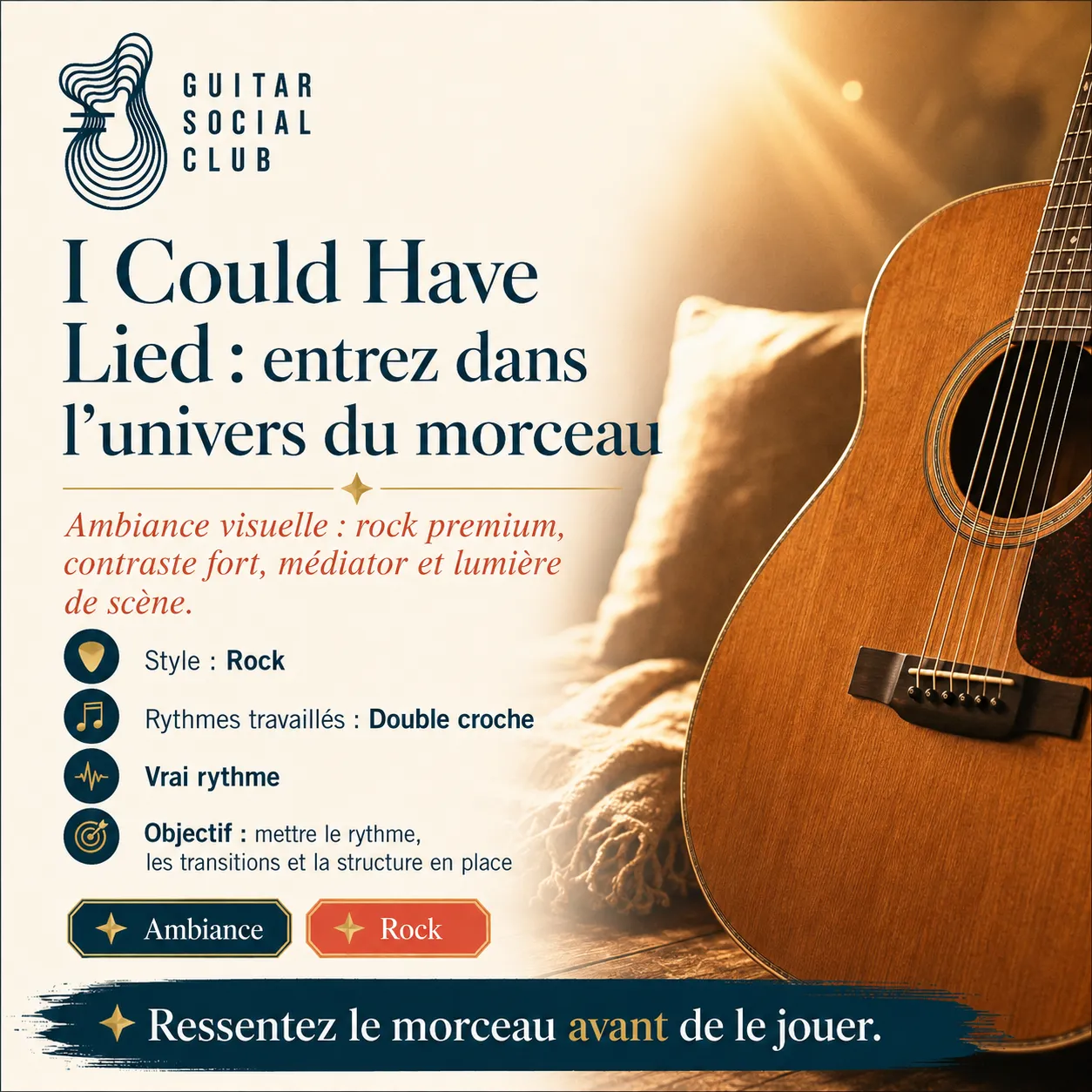 Ambiance musicale originale pour I Could Have Lied sans pochette ni artiste