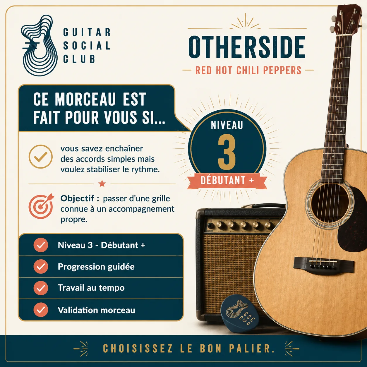 Diagnostic niveau et progression pour Otherside