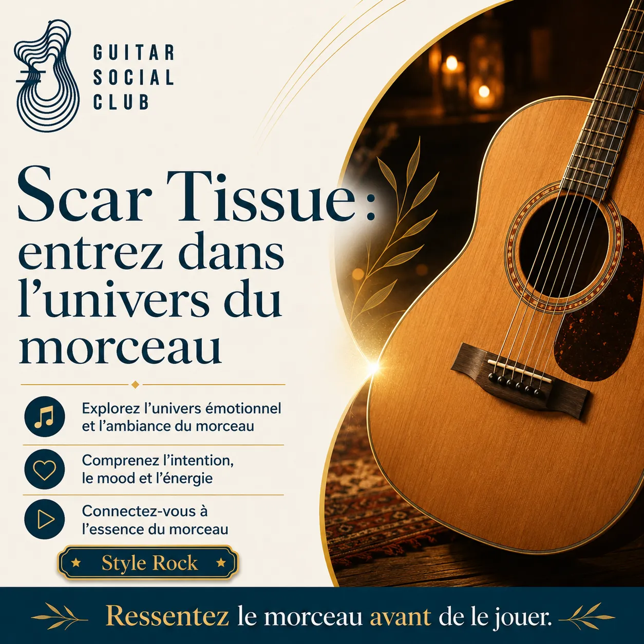 Ambiance musicale originale pour Scar Tissue sans pochette ni artiste