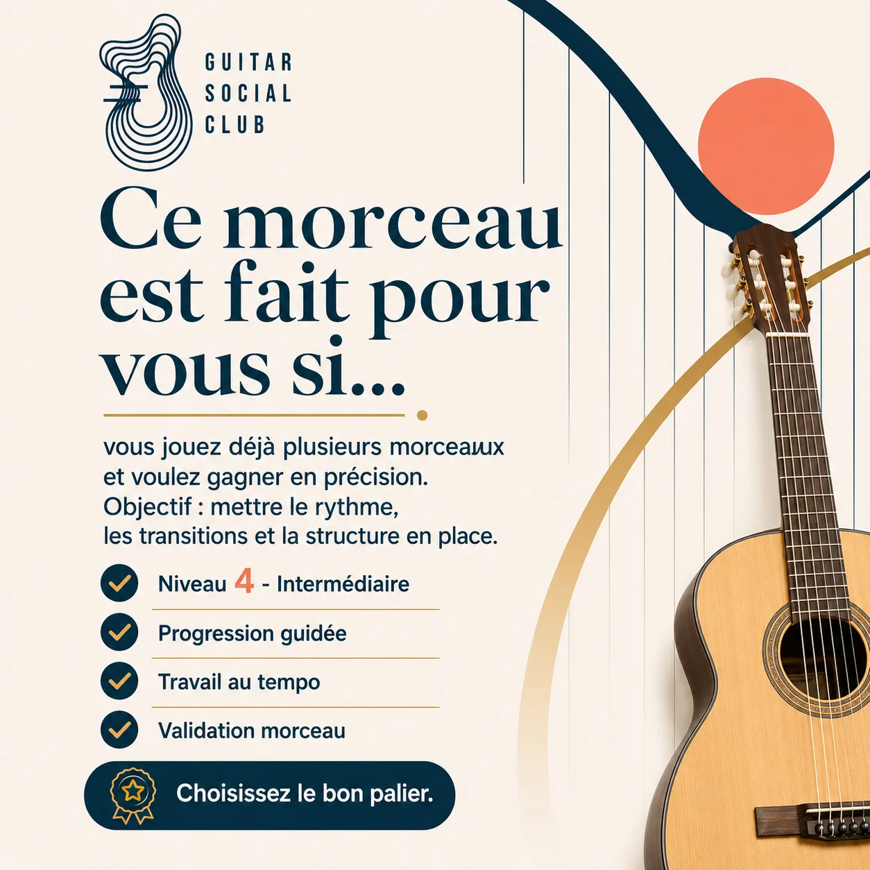 Diagnostic niveau et progression pour Under the Bridge