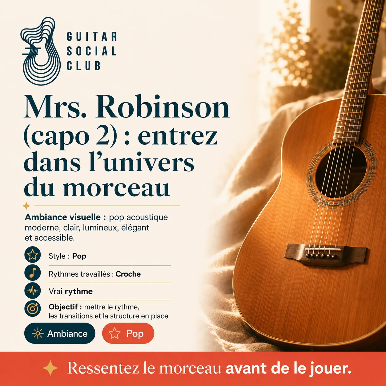 Ambiance musicale originale pour Mrs. Robinson (capo 2) sans pochette ni artiste