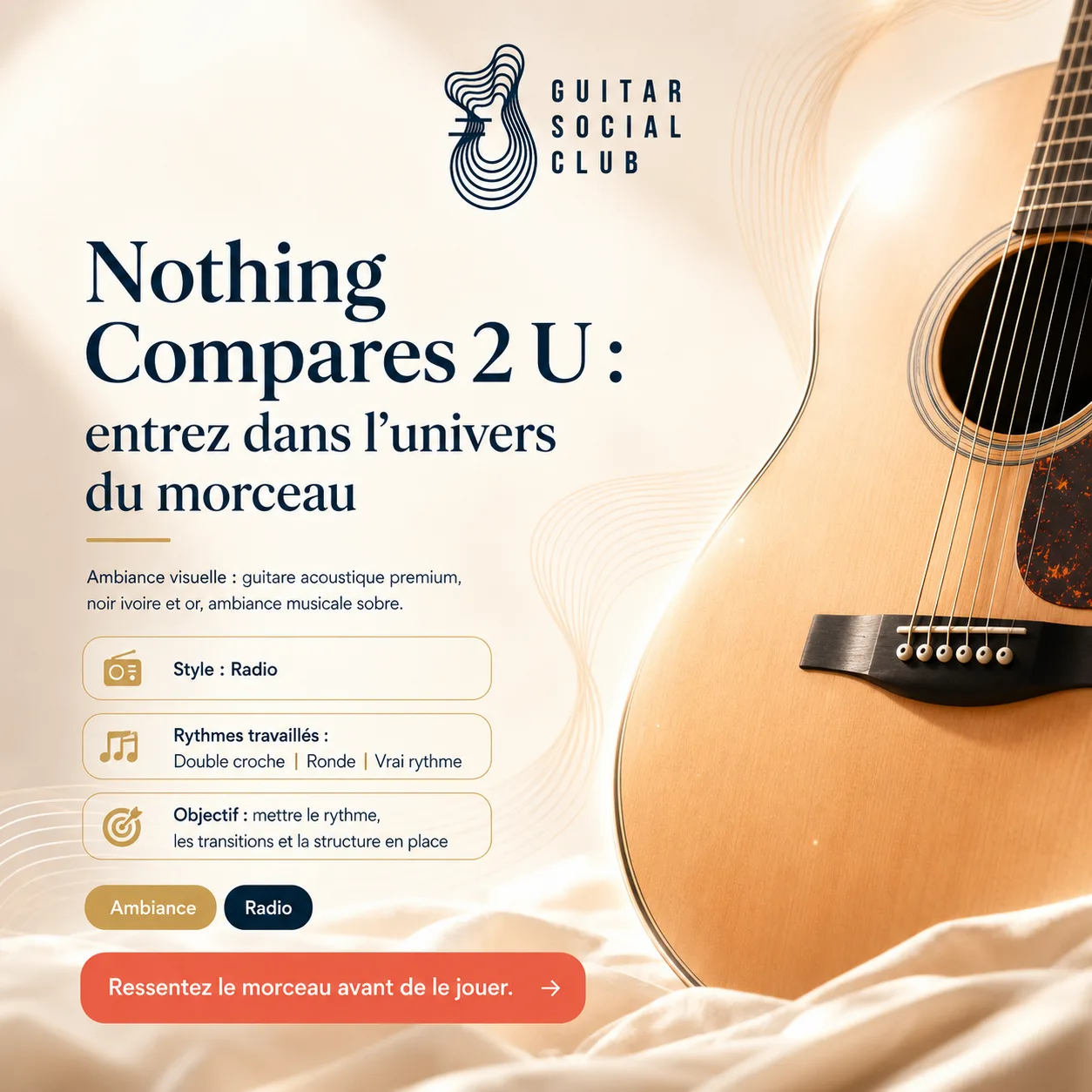 Ambiance musicale originale pour Nothing Compares 2 U sans pochette ni artiste
