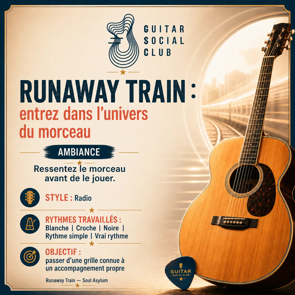 Ambiance musicale originale pour Runaway Train sans pochette ni artiste