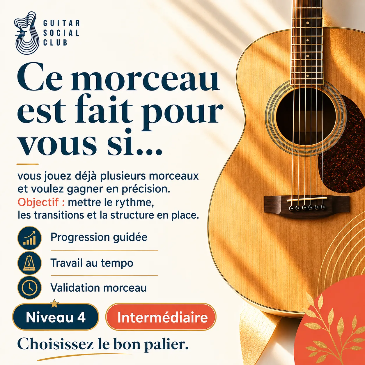 Diagnostic niveau et progression pour Isn't She Lovely