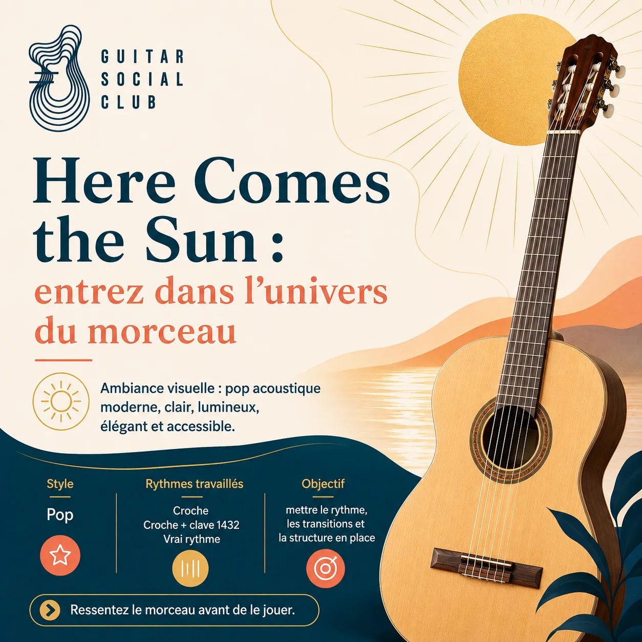 Ambiance musicale originale pour Here Comes the Sun sans pochette ni artiste