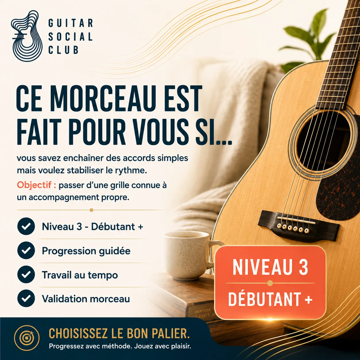 Diagnostic niveau et progression pour Let It Be