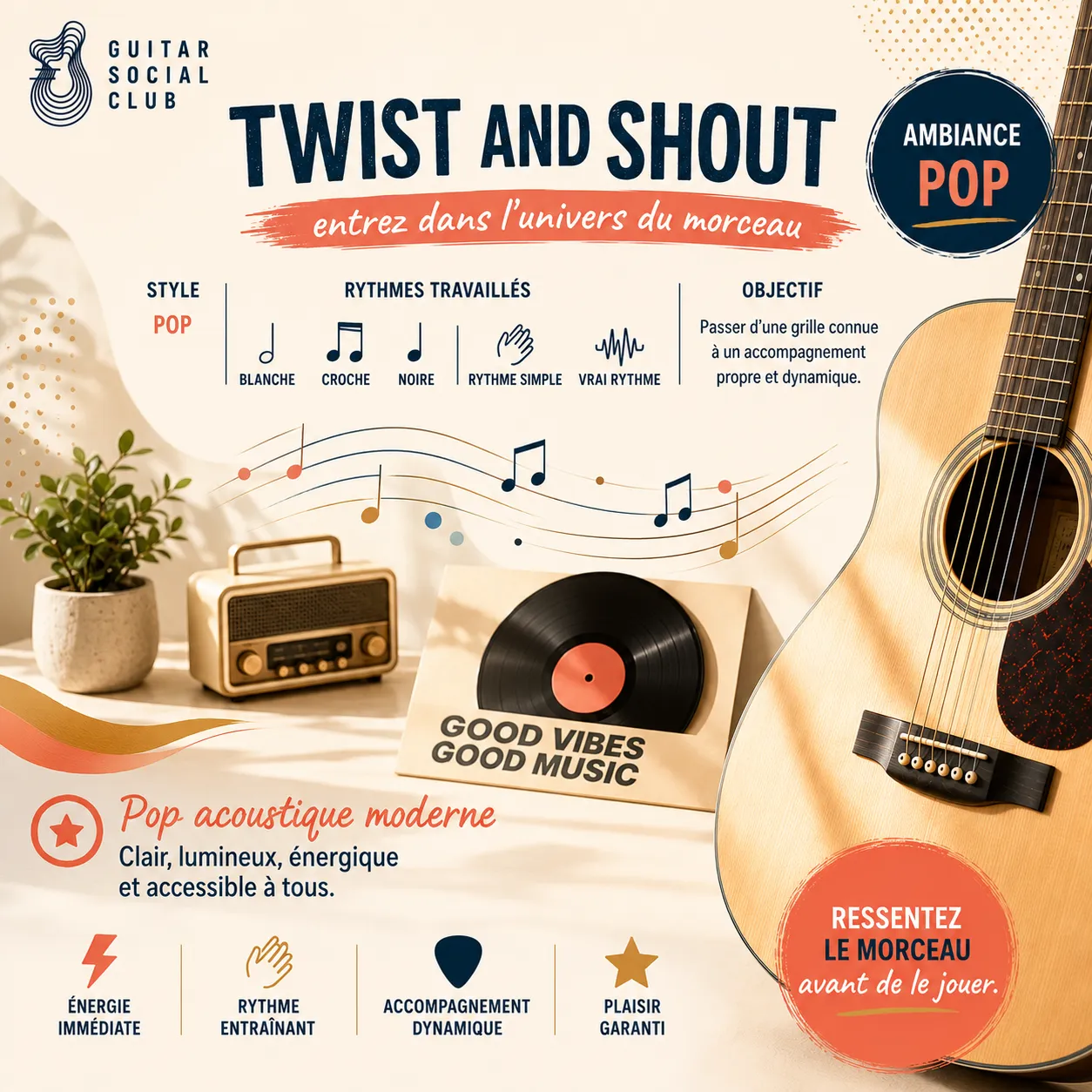 Ambiance musicale originale pour Twist and Shout sans pochette ni artiste