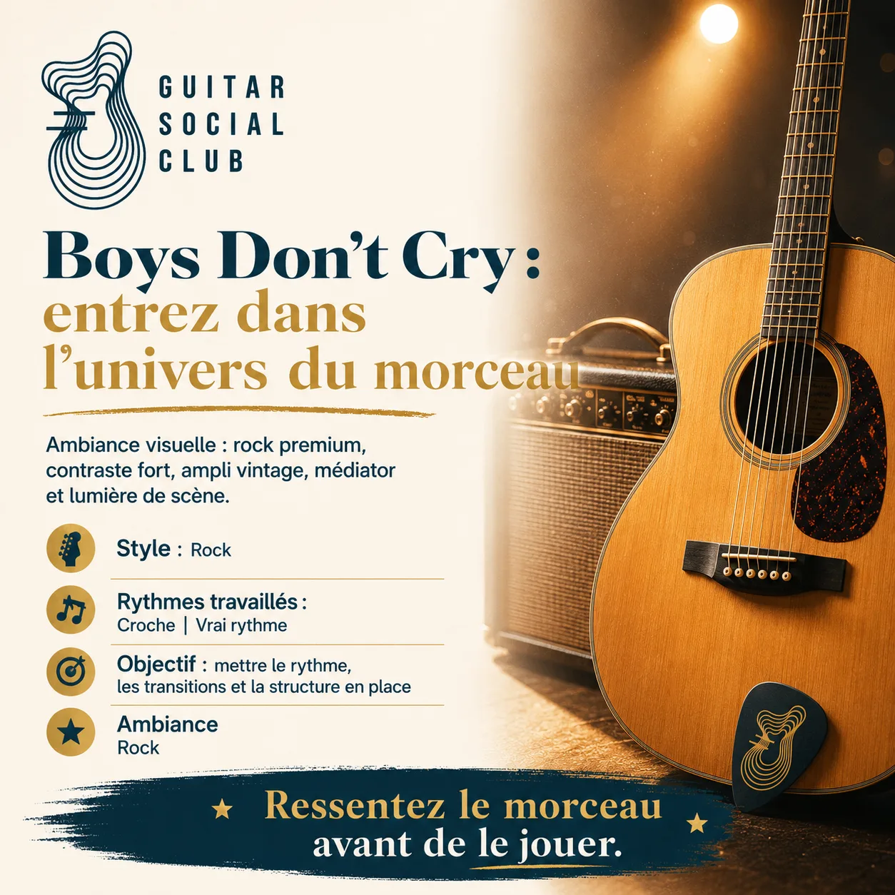 Ambiance musicale originale pour Boys Don't Cry sans pochette ni artiste