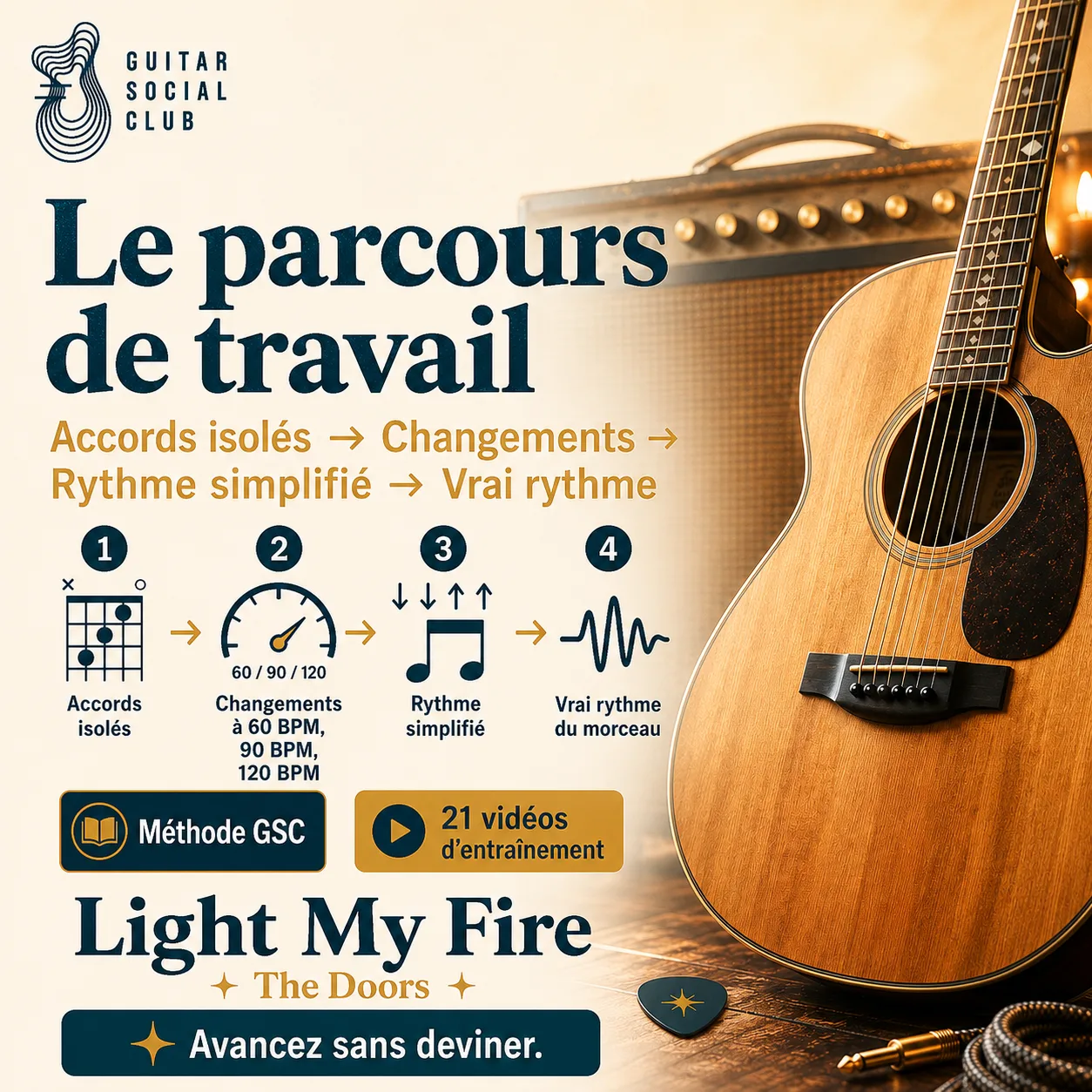 Parcours de travail GSC pour apprendre Light My Fire
