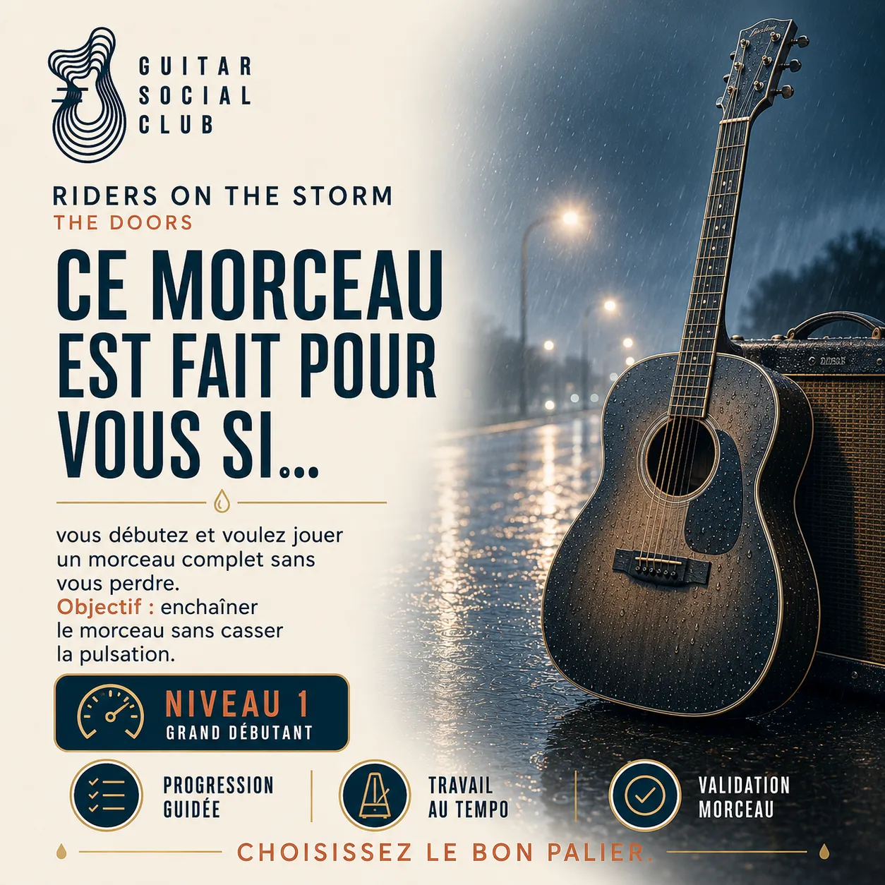 Parcours de travail GSC pour apprendre Riders on the Storm
