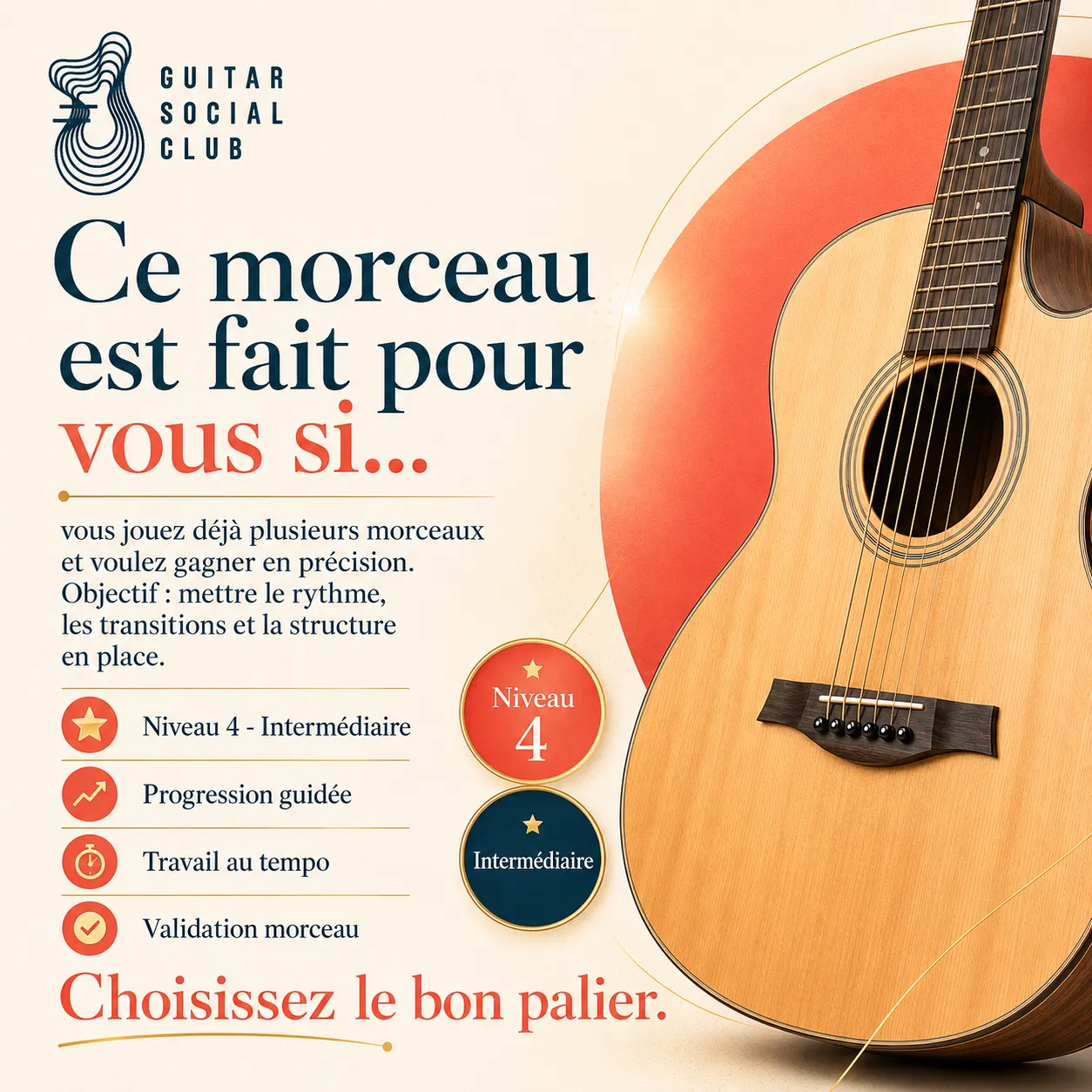 Diagnostic niveau et progression pour Roxanne