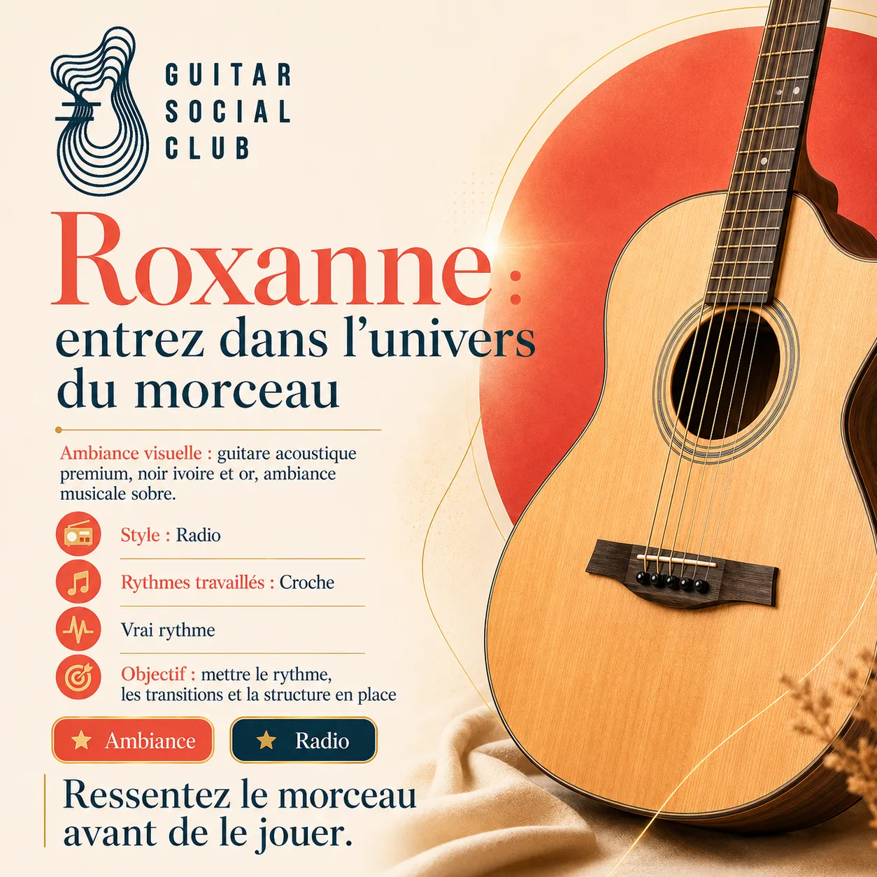 Ambiance musicale originale pour Roxanne sans pochette ni artiste