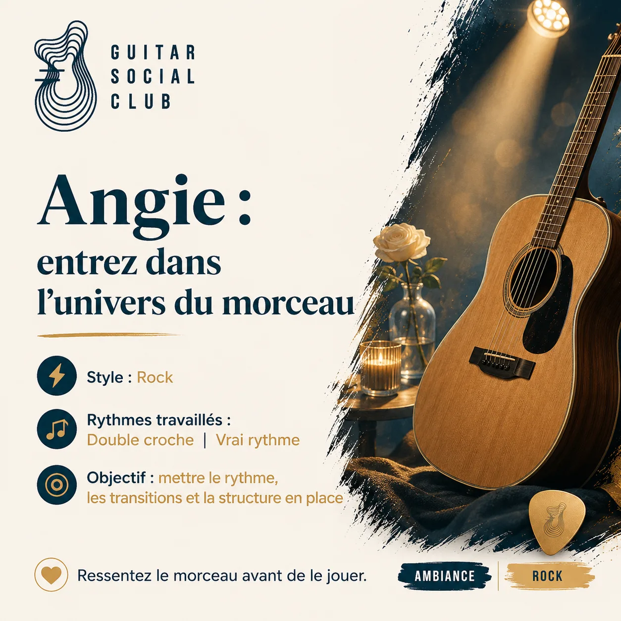Ambiance musicale originale pour Angie sans pochette ni artiste