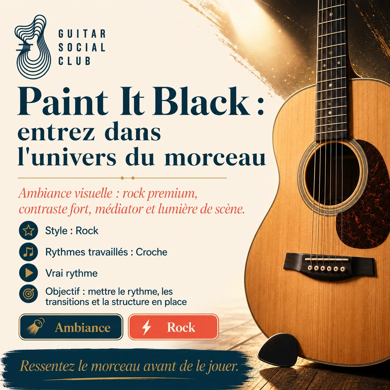 Ambiance musicale originale pour Paint It Black sans pochette ni artiste