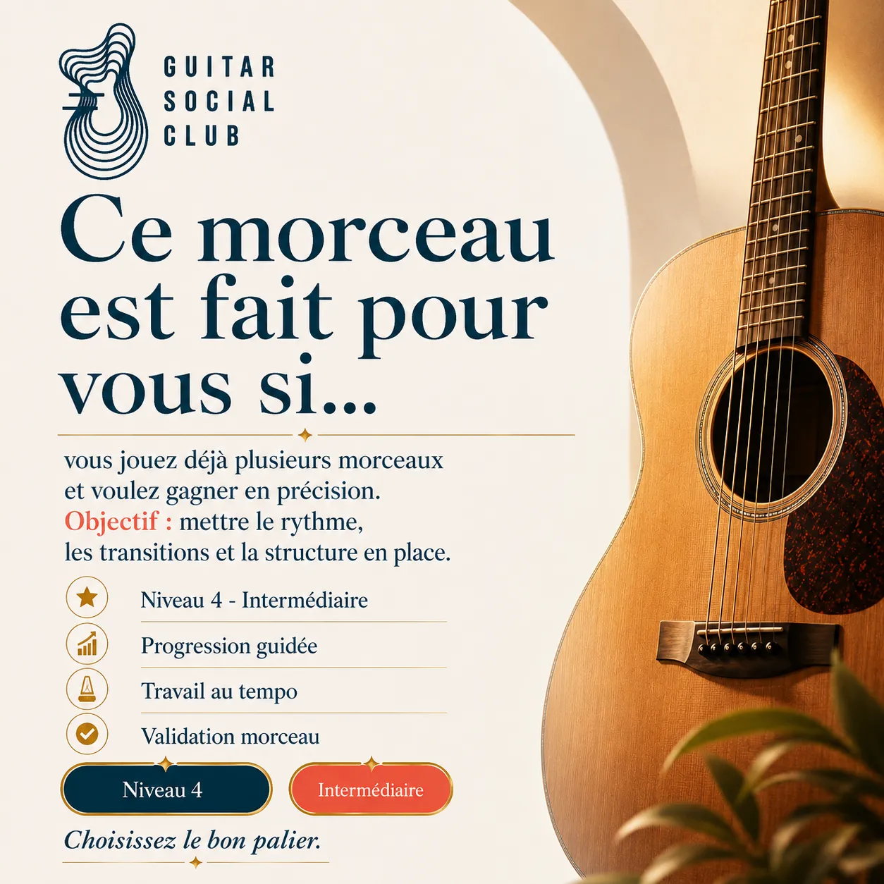 Diagnostic niveau et progression pour Sympathy for the Devil