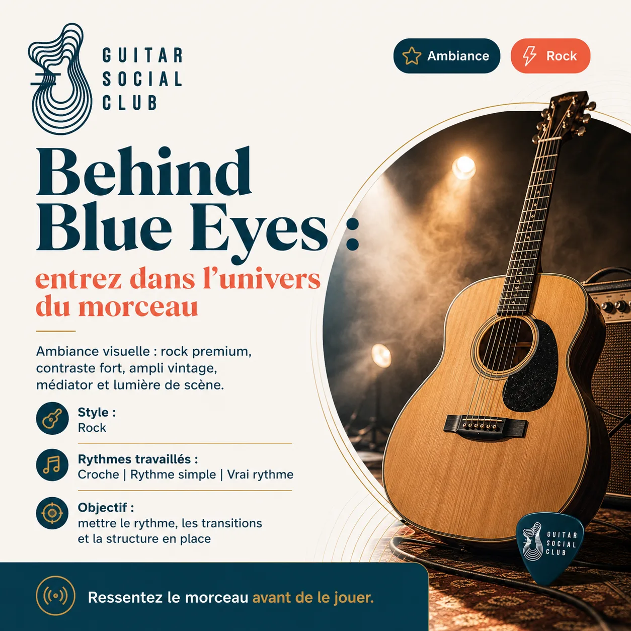 Ambiance musicale originale pour Behind Blue Eyes sans pochette ni artiste