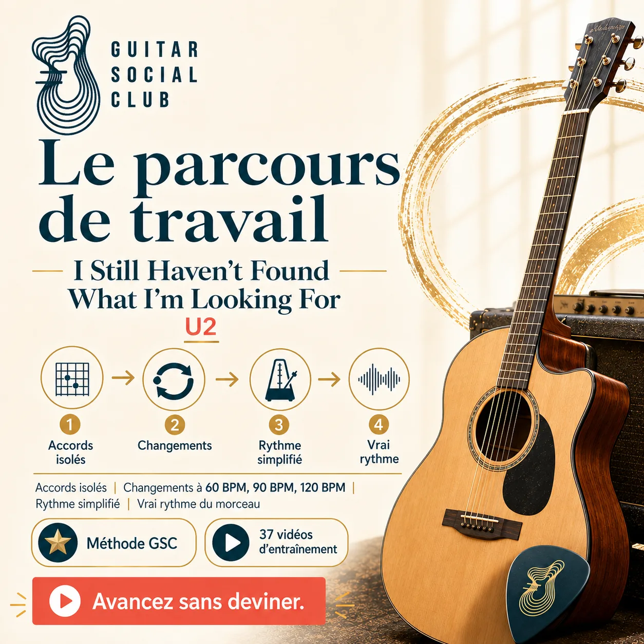 Parcours de travail GSC pour apprendre I Still Haven't Found What I'm Looking For