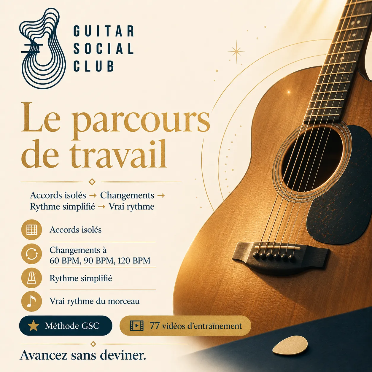 Parcours de travail GSC pour apprendre One