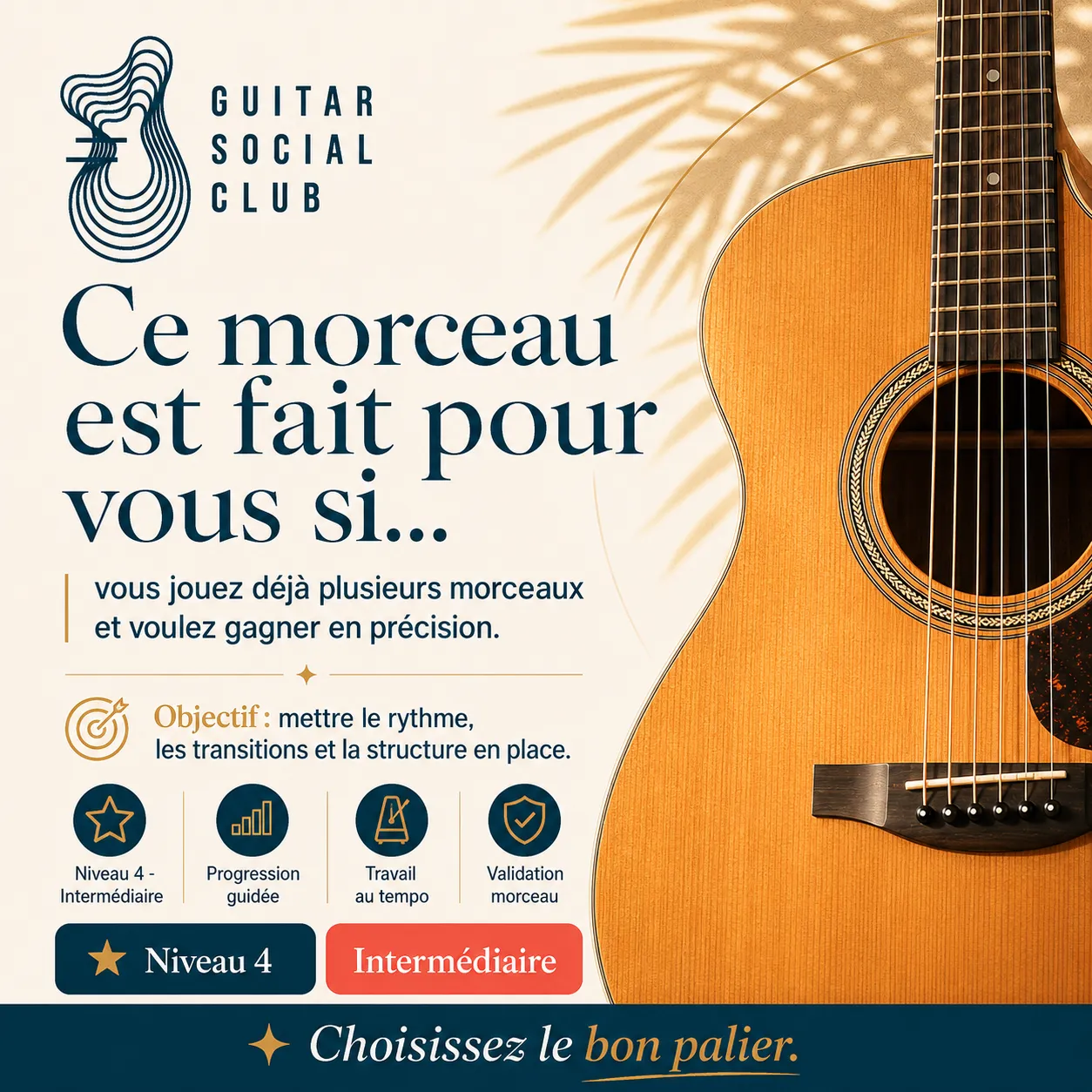 Diagnostic niveau et progression pour Sunday Bloody Sunday