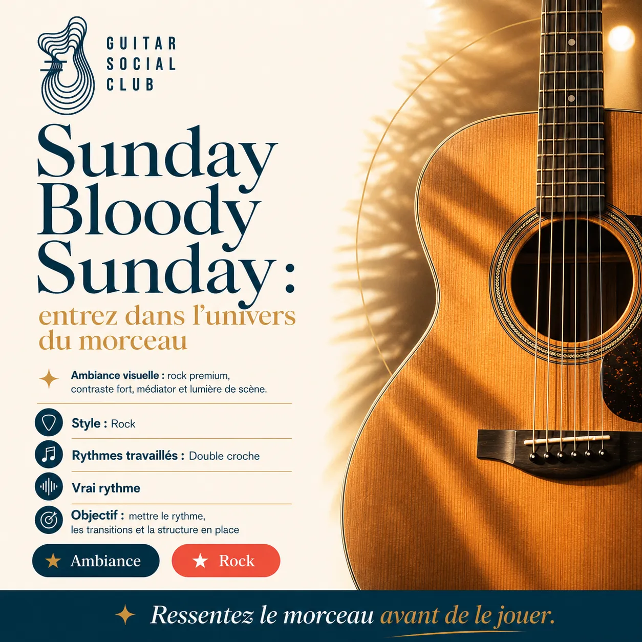 Ambiance musicale originale pour Sunday Bloody Sunday sans pochette ni artiste