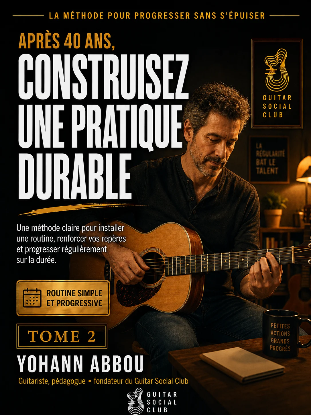 Reprenez la guitare pour de bon Volume 2 : méthode GSC pour consolider la reprise de la guitare après 40 ans
