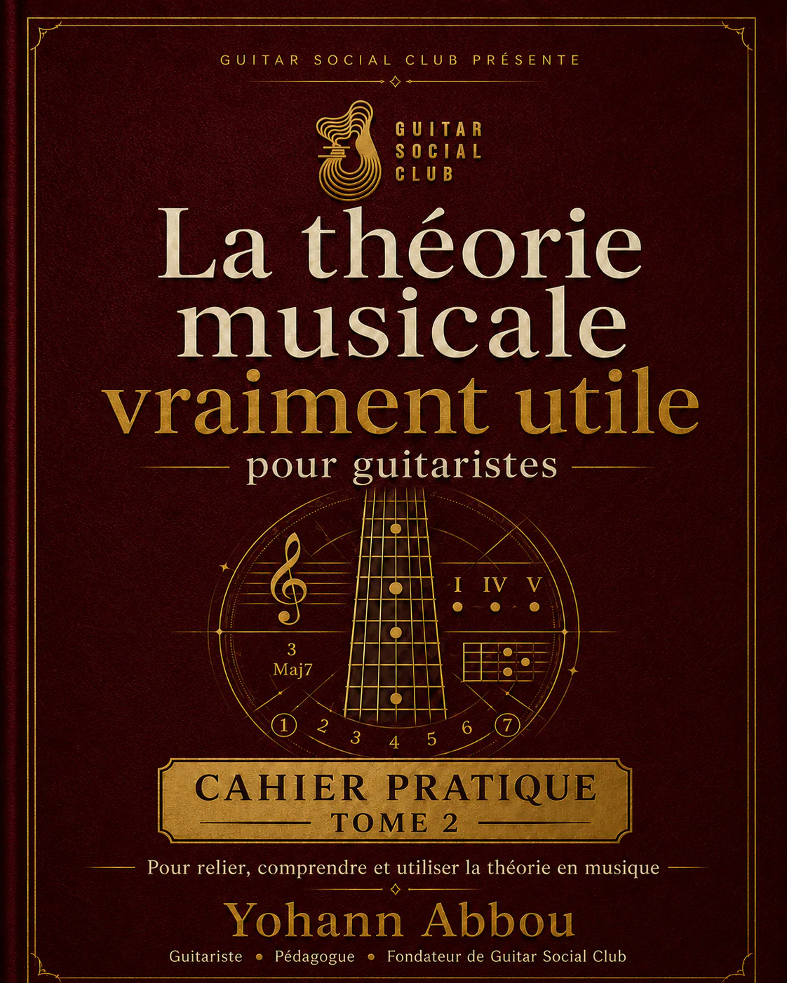 Livre La théorie musicale vraiment utile - Tome 2 : Contenu structuré pour progresser vite : notions essentielles, exercices guidés et repères concrets pour appliquer immédiatement la méthode en pratique réelle. pour progresser à la guitare avec une méthode claire