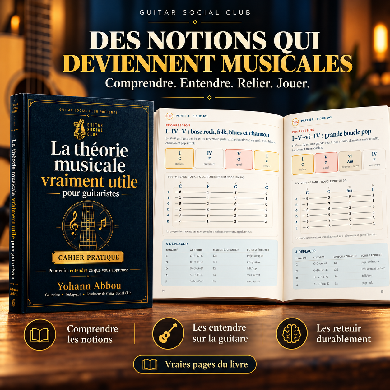 Méthode de théorie musicale utile pour comprendre avec les doigts, entendre avec l’oreille et jouer avec conscience