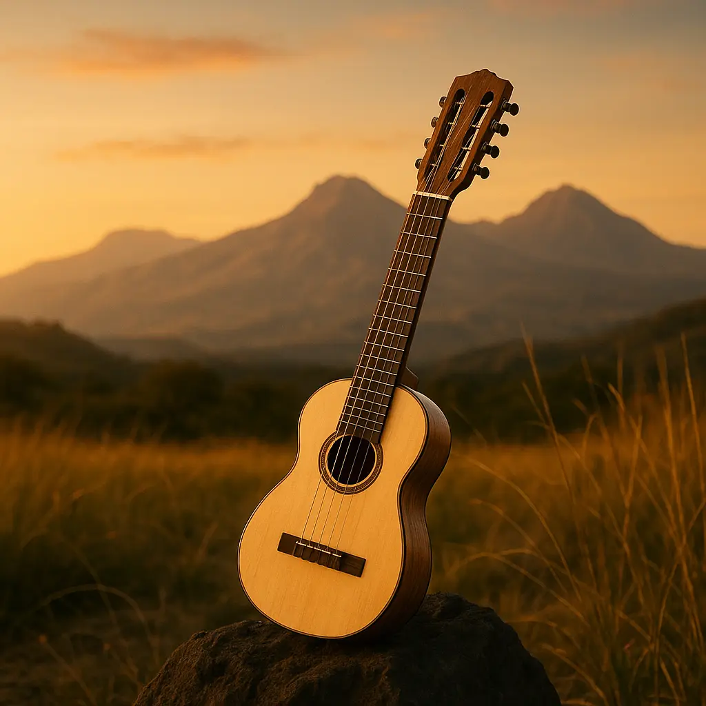 Tessiture d’un charango andin